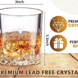 Whiskey Glass - Set of 6 - Brand New