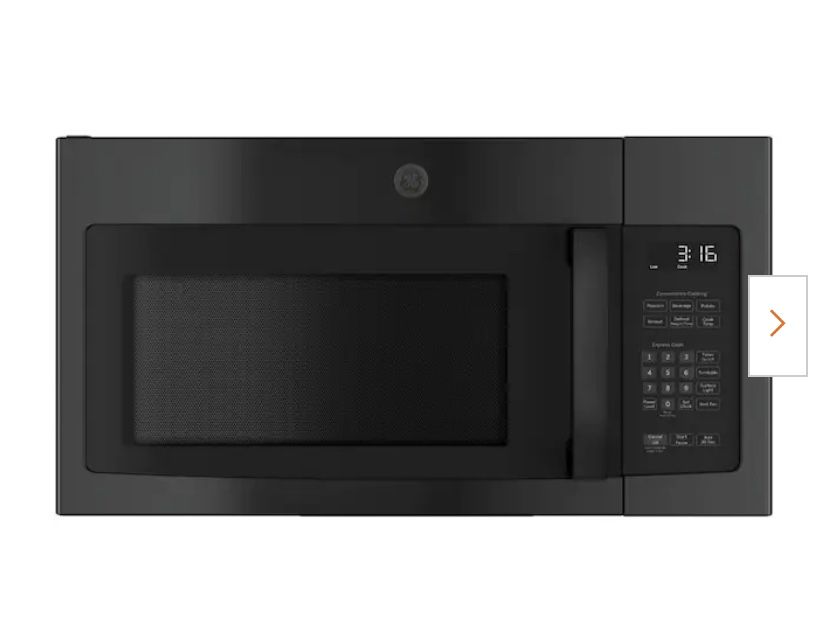 1.6 cu. ft. Over the Range Microwave in Black