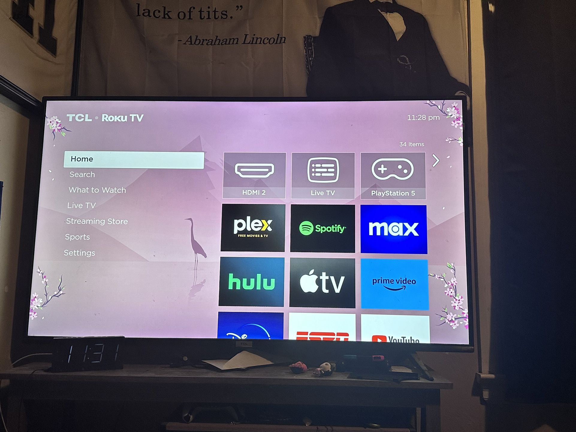 55’ TCL Roku Tv