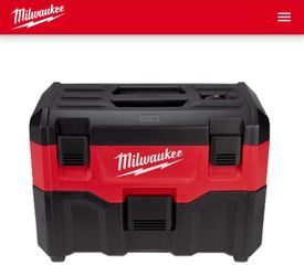 Milwaukee M18 2-Gallon Wet-Dry Vacuum. 
New
