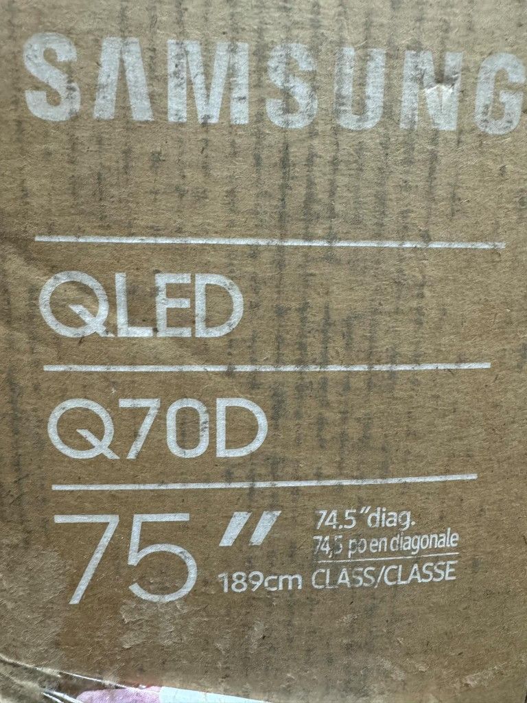 SAMSUNG 75-Inch Class QLED 4K Q70D Series Quantum HDR, Dual LED, Object Tracking Sound Lite, Q-Symphony, Motion Xcelerator Turbo+, Gaming Hub, Smart T
