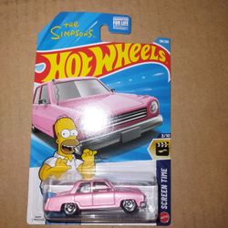 Simpsons Car Hot Wheels 