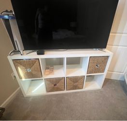 Ikea Cube Shelf with Baskets