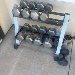 Dumbell Rack (weights Not Included) 