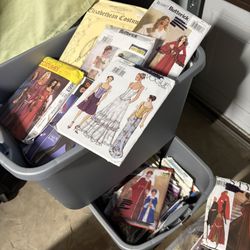 Sewing Patterns, 1950’s through 2000’s 