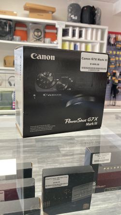 Canon PowerShot G7X Mark III