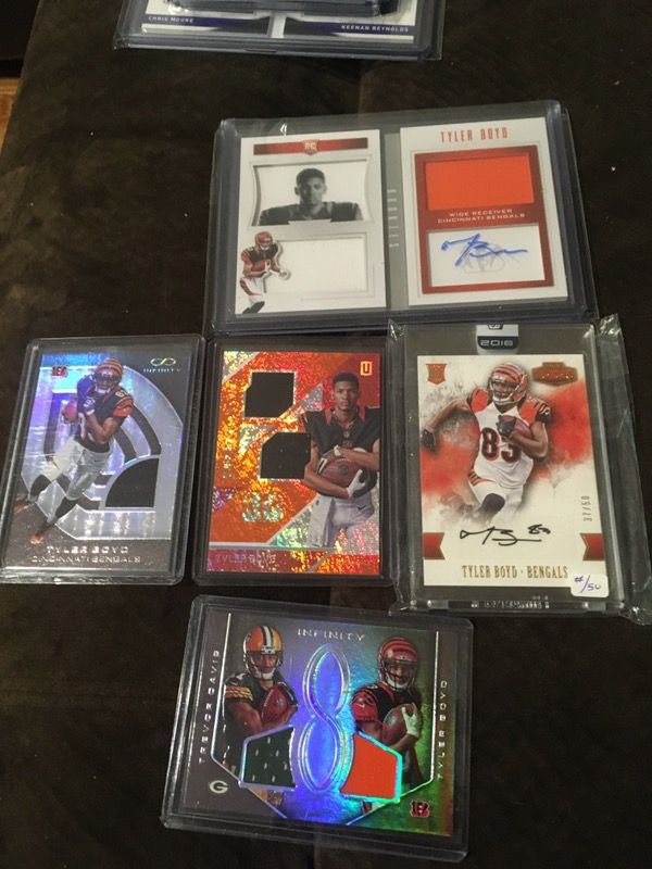 BANGELS / TYLER BOYD CARDS ALL 5 ARE MINT,All Products : American Fashion Style Bags On Sale