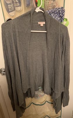 Plus size cardigan