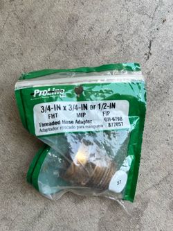 Threaded hose adapter
