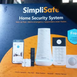 Simpli Safe 7pc Indoor Home Security System Brand New Unopened 