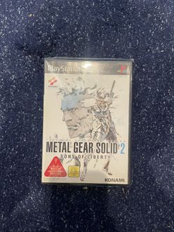 Metal Gear Solid 2 Sons Of Liberty PS2 Japanese 