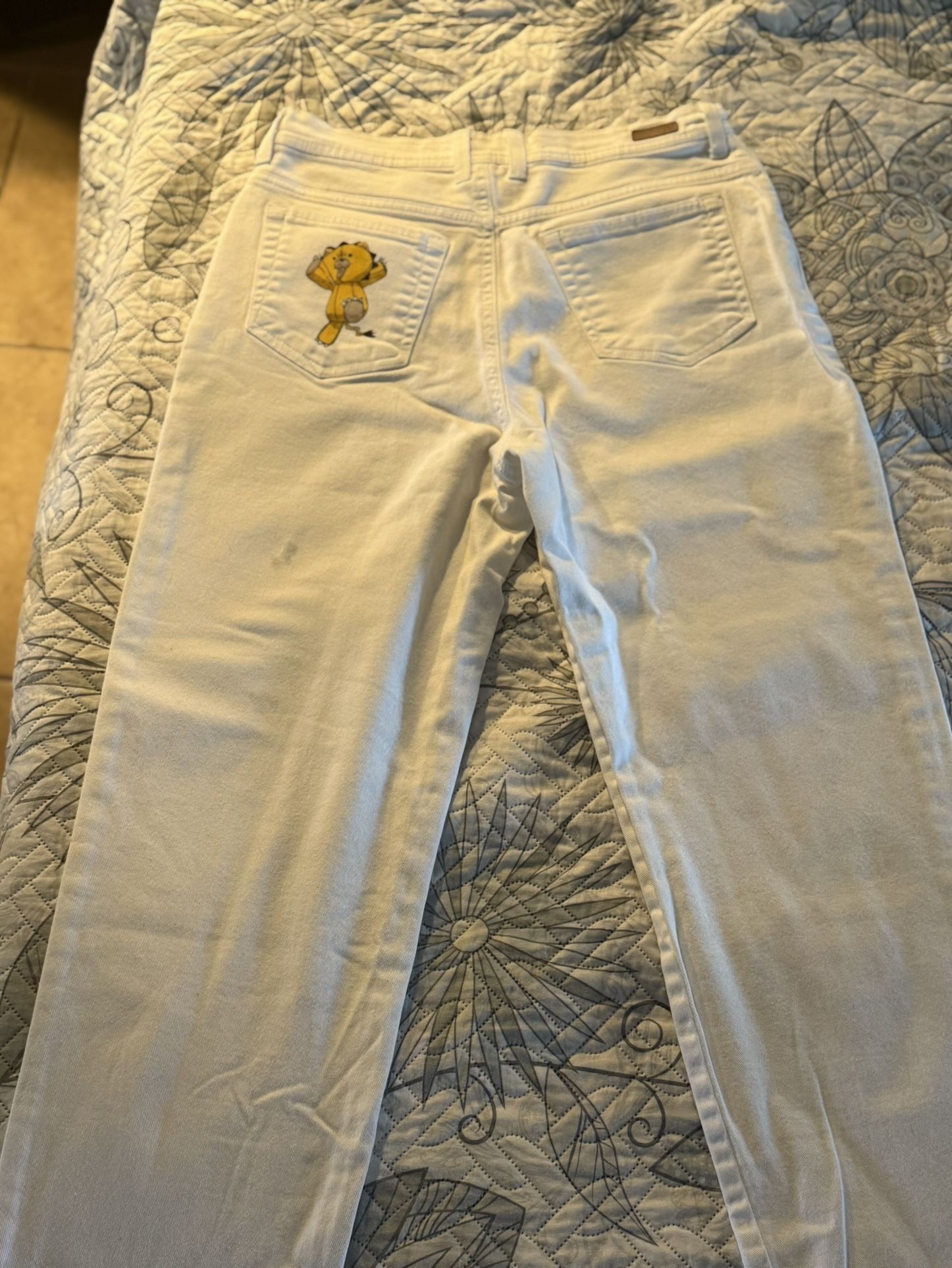 1of1 Hand Painted Anime Pants,All Products : American Fashion Style Bags On Sale