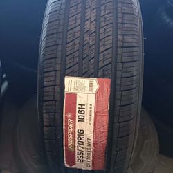 4 New Tires Land Spider 235/70/16 Tires