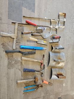 Concrete hand tools