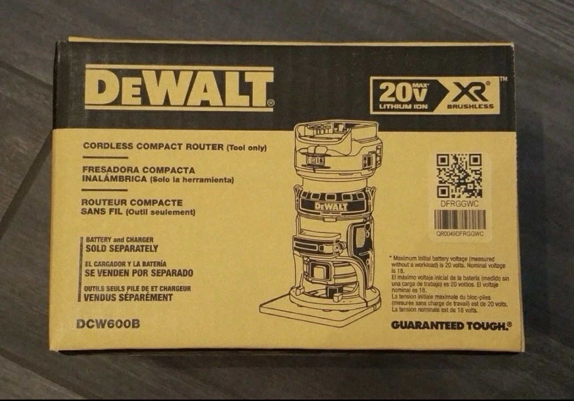 DeWalt New Router XR Brushless