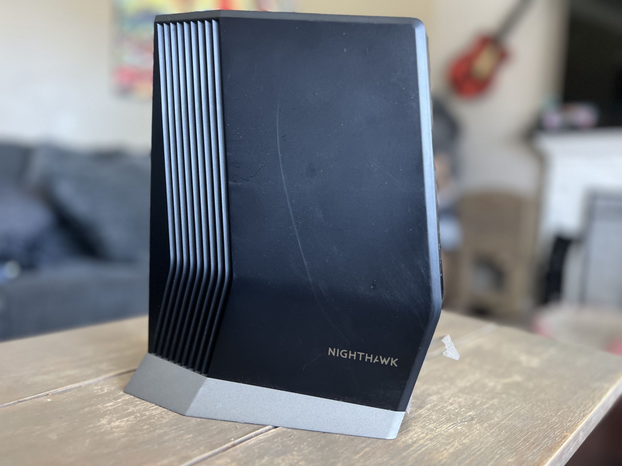 NETGEAR Nighthawk AX8 AX6000 Wifi Cable Modem Router Model: CAX80 w/ Power Cord