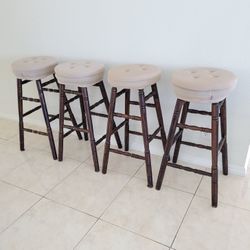 Bar Stools Solid Wood 