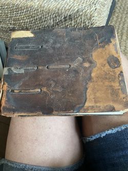 Very Old Italian Book Dante La Divina Commedia