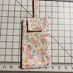 Cellphone Bag - New - 4 1/4” X 7 1/4” - Pink/Rose