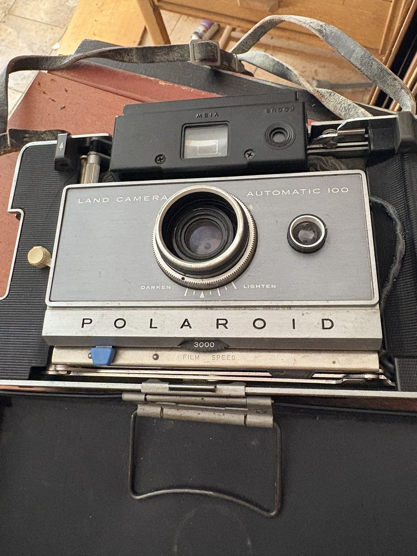Vintage Polaroid Automatic 100 Land camera 1960s