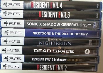 PS5 GAMES (BRAND NEW SEALD)