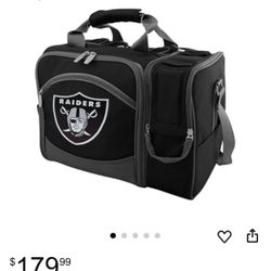 Raiders Picnic Cooler tote 