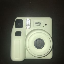 Instax Polaroid mini se camera mint green