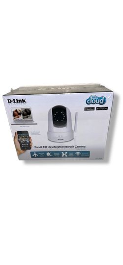 D-Link DCS-5020L Wireless N Day & Night Pan/Tilt Cloud Camera - White