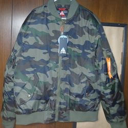 Men's Camouflage Coat