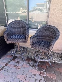 Counter/Bar Height Patio Stools