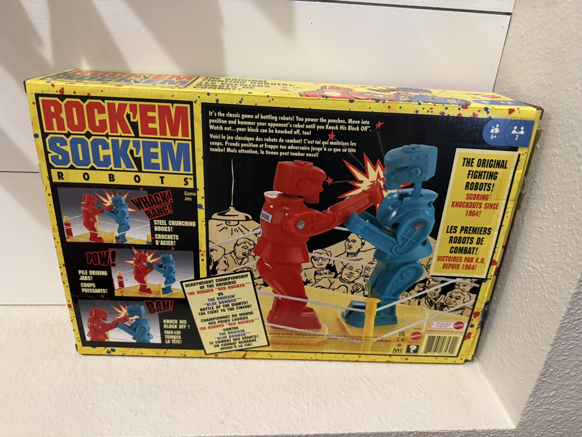 Rock Em Sock Em Robots (new In Box)
