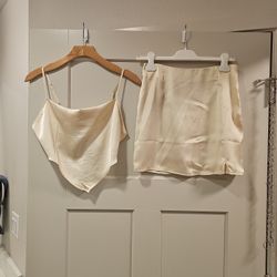 Matching Set Top & Mini Skirt
