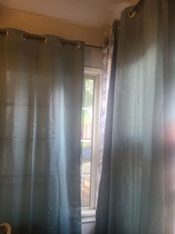 Dark Turquoise curtains