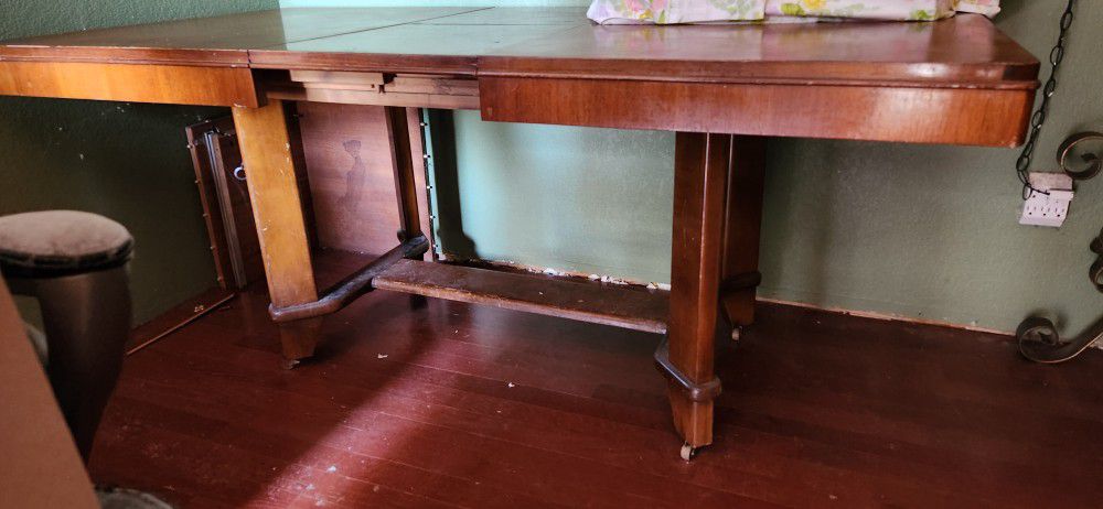 Antique Dining Table & Stuff
