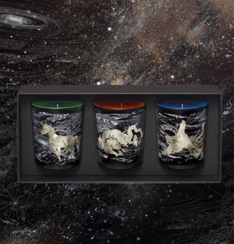 NIB Diptyque constellation holiday candle set limited edition