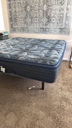 Cali King mattress Firm and frame