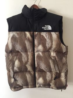F/W 2010 Supreme x North face fur nuptse vest