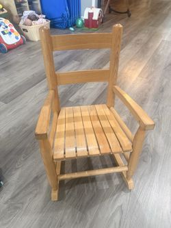 Kids wooden rocking chair from community playthings