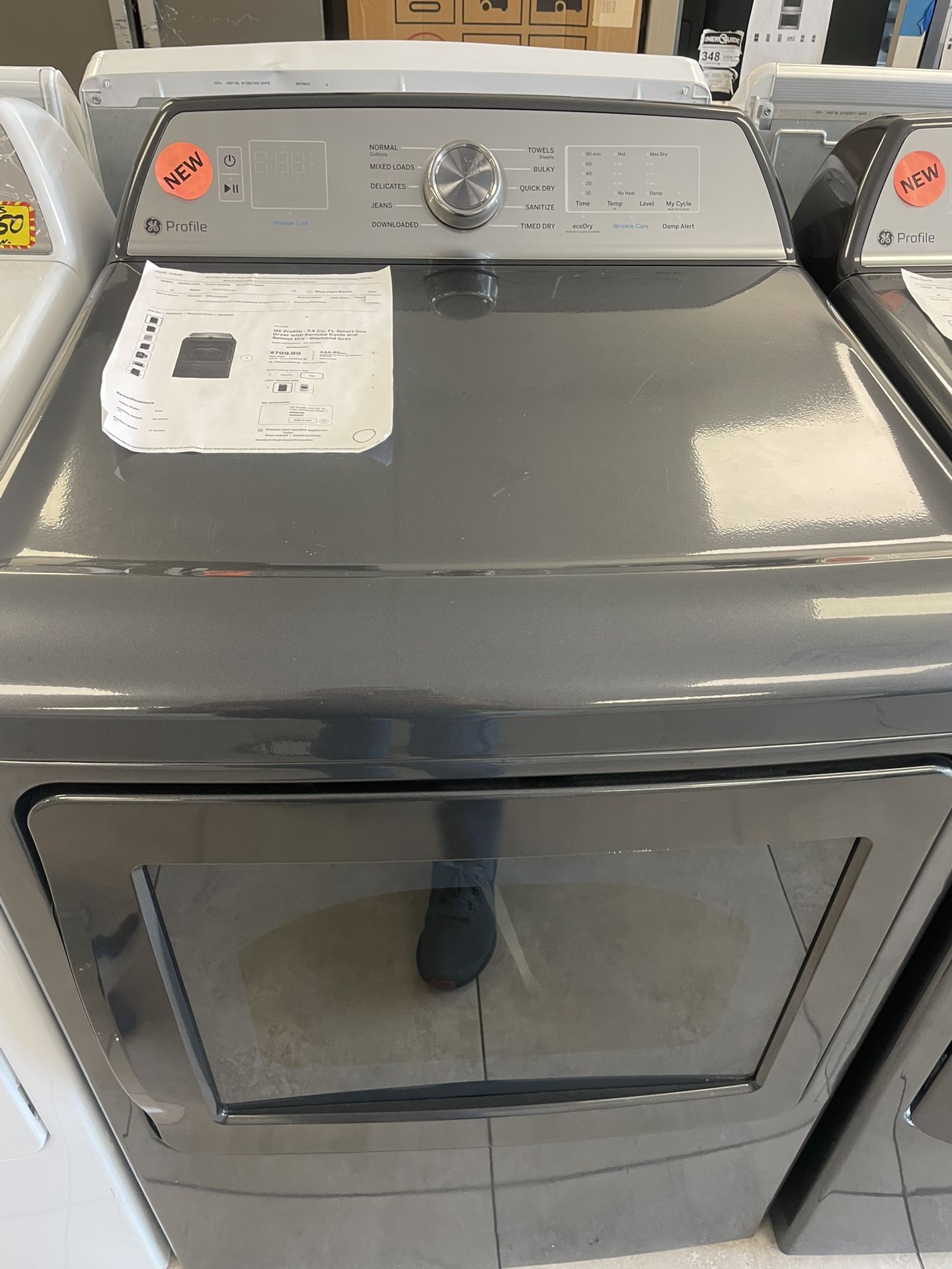 NEW ⭐️GE Profile Dryer 1 Year Warranty