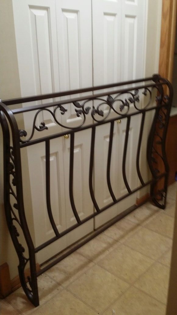 Ashley Furniture Queen metal bed frame