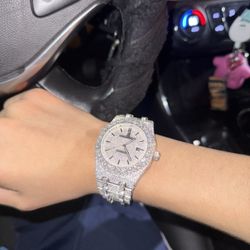 Iced Out “AP” Watch 