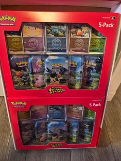 Pokemon ascended heroes mini tins