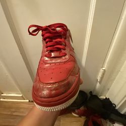 Red Nike used