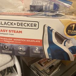 Black And Decker Easy Stem Iron