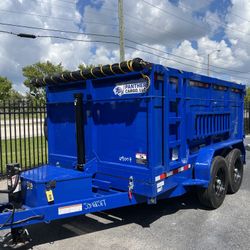7x12 Tandem dump trailer