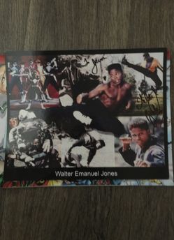 BLACK RANGER AUTOGRAPHED PHOTO