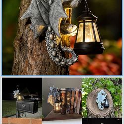 Dragon Solar Tree Hugger