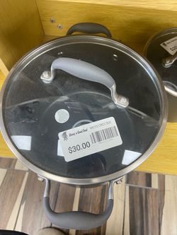 Stainless Steel Pot with Glass Lid