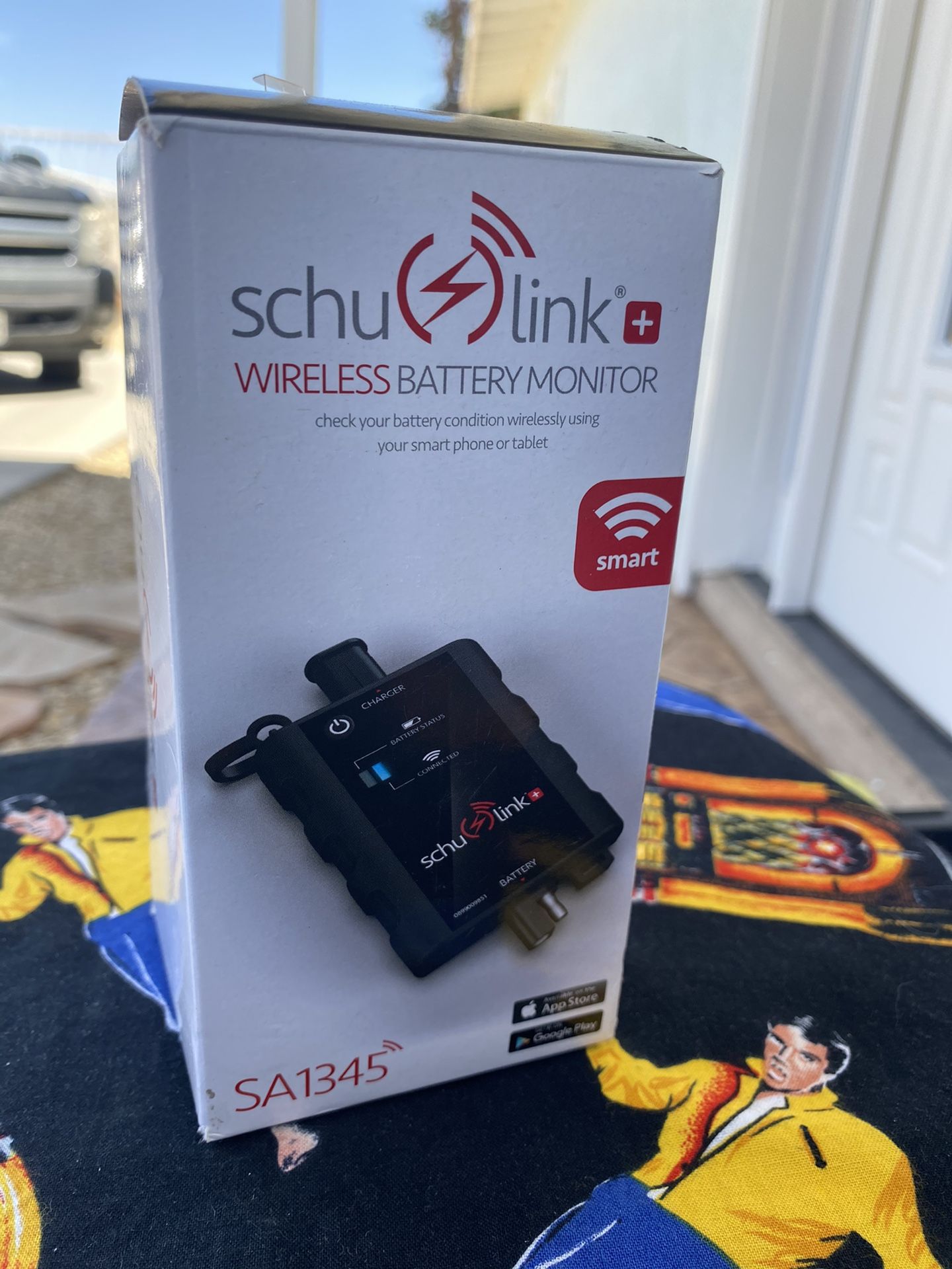 Schu-Link Wireless Smart Internet Battery Monitor Model SA1345