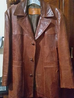 Men's leather jacket
